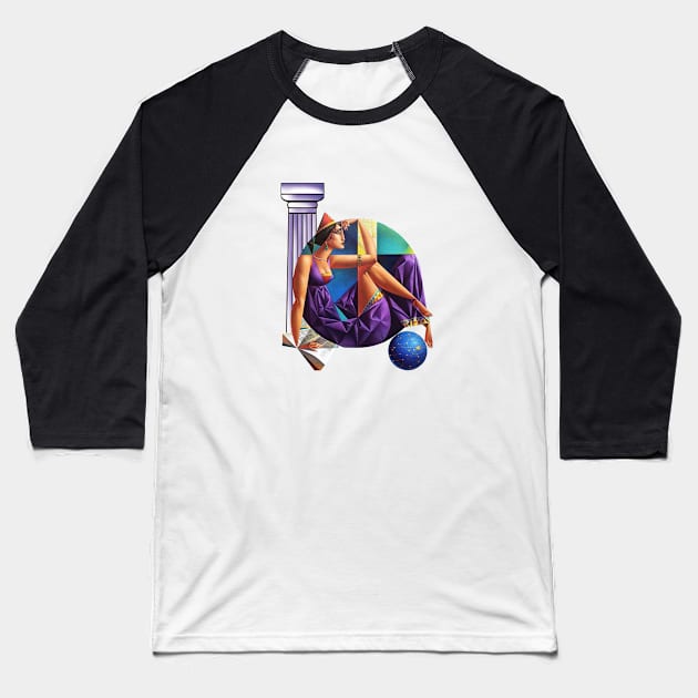 womwn Baseball T-Shirt by ART&LINES